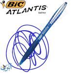 قلم حبر جاف ازرق  1.0 BIC Atlantis Soft