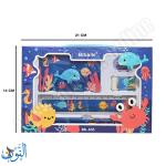 طقم قرطاسية 6 قطع  Bibaile