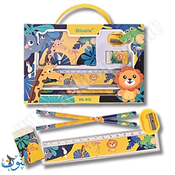 طقم قرطاسية 6 قطع  Bibaile