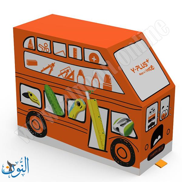 طقم قرطاسية Y.PLUS Happy Bus
