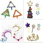 سلك وبري مع لمعة 30 سم 50 قطعة