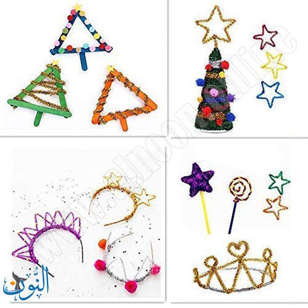 سلك وبري مع لمعة 30 سم 50 قطعة