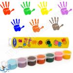 الوان أصابع 7 لون × 20 مل اوميغا