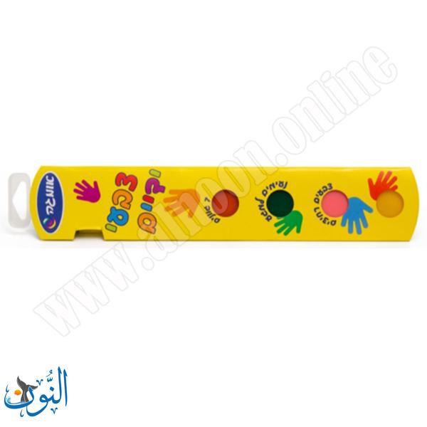 الوان أصابع 7 لون × 20 مل اوميغا