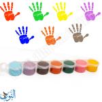 الوان أصابع 7 لون × 20 مل اوميغا