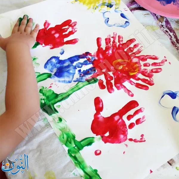 الوان أصابع 7 لون × 20 مل اوميغا