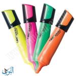 قلم تحديد مضيء  BIC FLAT