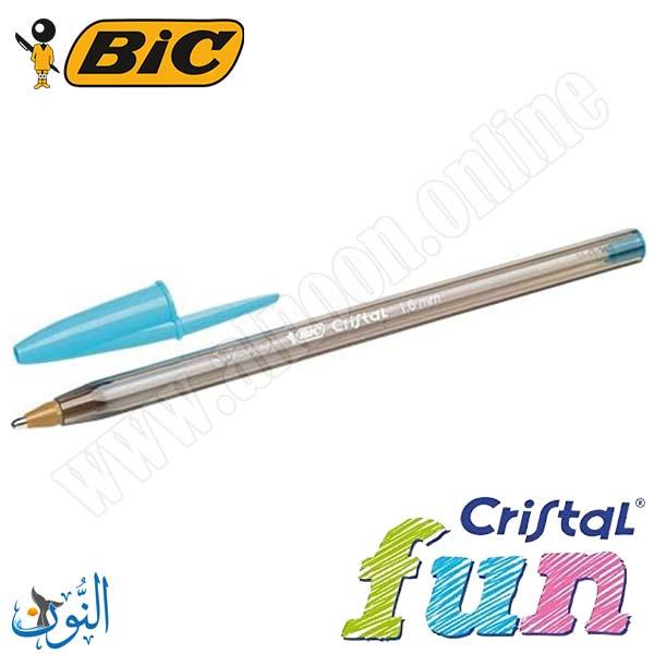 قلم حبر جاف BIC Cristal FUN 1.6mm