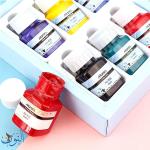 طقم الوان زجاج شفاف 30 مل ماريس