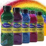 طقم الوان غواش لزج هلامي مع لمعة 5 لون×140غم اوميغا