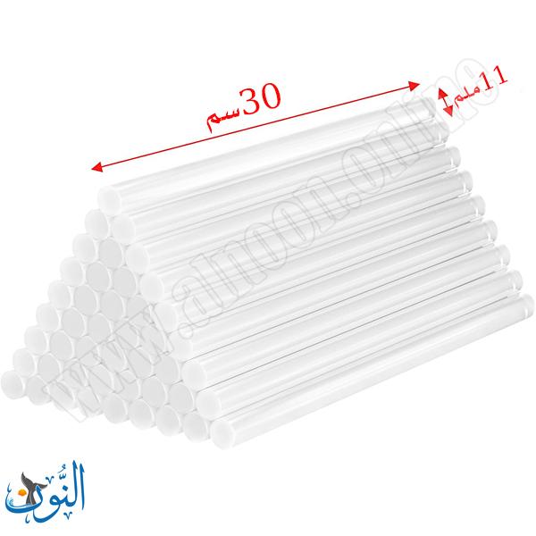 اصابع سيليكون شفاف لاصق حراري 30 سم