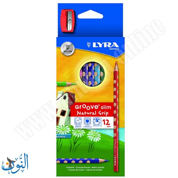الوان خشب 12 لون LYRA Groove slim