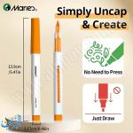 طقم اقلام اكريليك ماريس سائل برأس ريشة