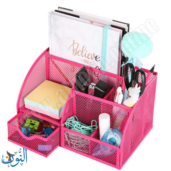 منظم مكتب معدني مع جارور