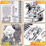 قلم تحديد إبرة أسود للتخطيط والخط العربي ماريس