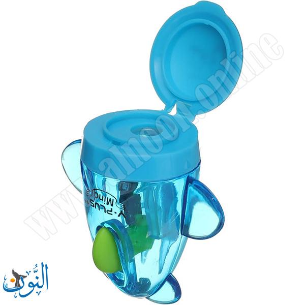براية بلاستيك مع حاوية شكل طيارة Y.PLUS MINO