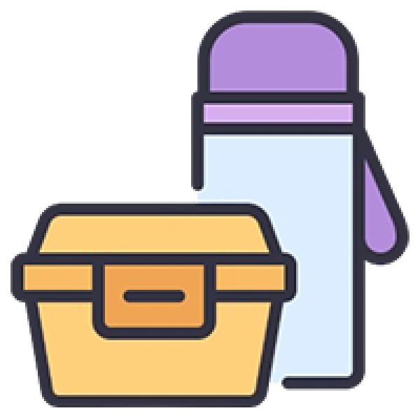 حافظات طعام و قوارير مياه