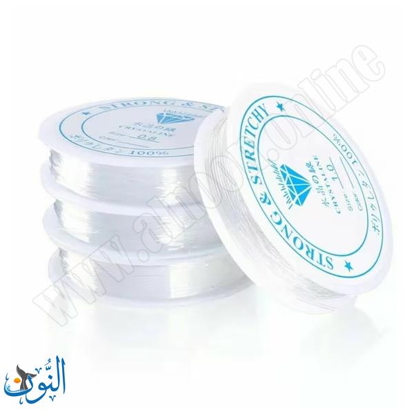 خيط نايلون شفاف للأشغال اليدوية