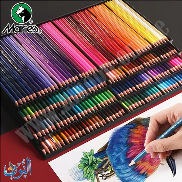 طقم الوان خشب زيتي في علبة معدنية للرسم التفصيلي ماريس