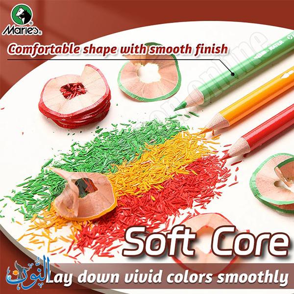 طقم الوان خشب زيتي في علبة معدنية للرسم التفصيلي ماريس