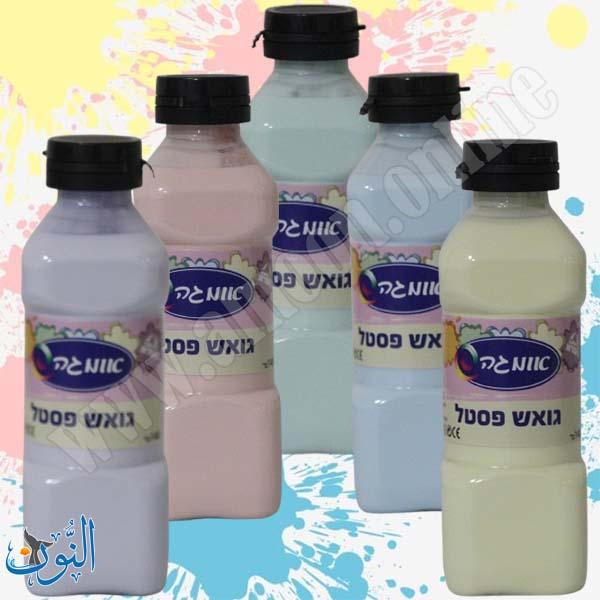 طقم الوان غواش طباشيري 5 لون×140غم اوميغا