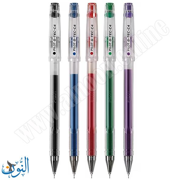 قلم حبر لزج PILOT G-TEC-C4