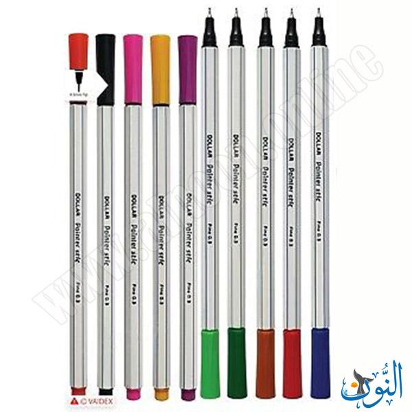 طقم أقلام حبر 0.3 DOLLAR Pointer Stic