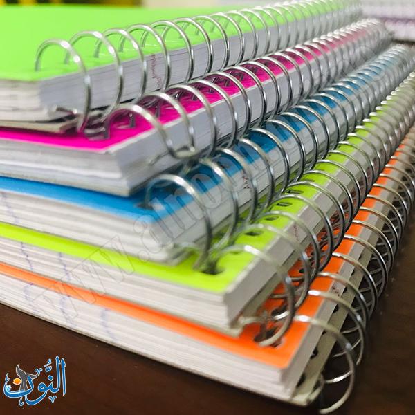 دفتر ملاحظات سلك 72 ورقة Admiral A5