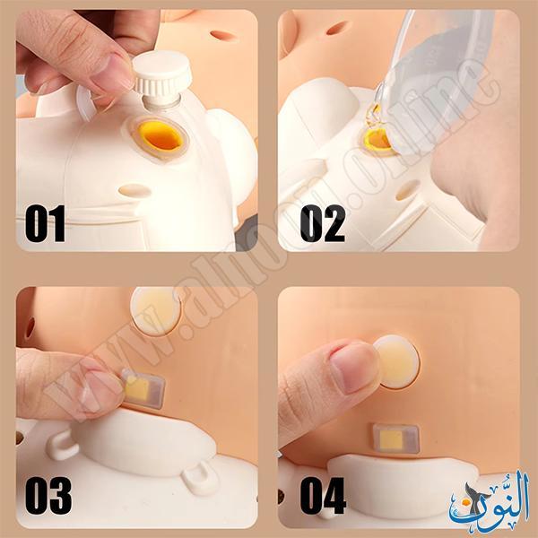 لعبة تحدي تجشؤ الطفل