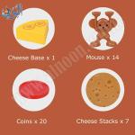 برج الجبن و الفئران لعبة تحدي التوازن العائلية