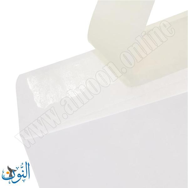 ظرف أبيض لاصق  11×23 سم 80 غم