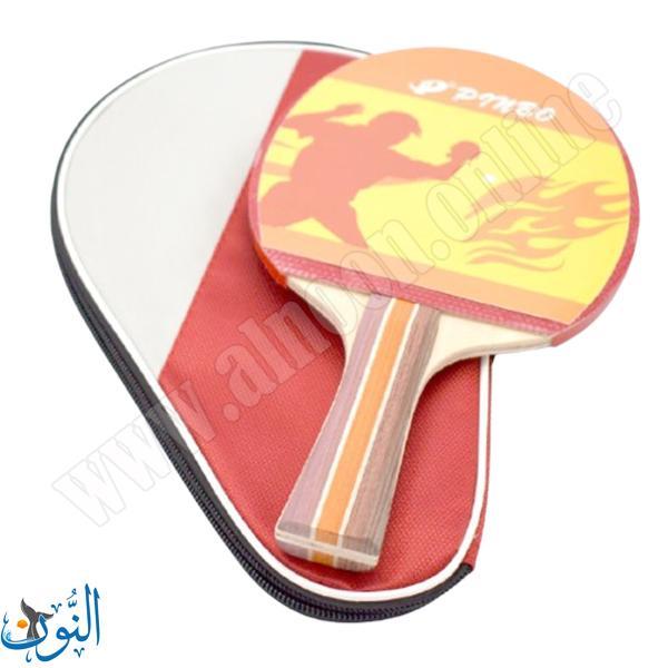 مضرب طاولة مفرد مع حقيبة  PINBO