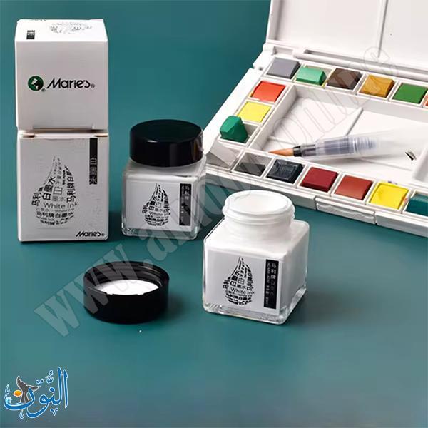 حبر ابيض عالي اللمعان 30 مل ماريس