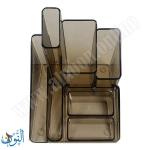 منظم مكتب بلاستيك هرمي