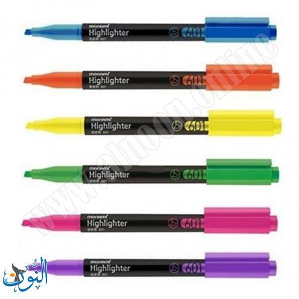 طقم 6 اقلام تحديد  monami 601