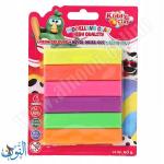 ملتينة الوان مضيئة 6 لون 60 غم NARA