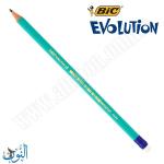 12 قلم رصاص مع ممحاة BIC Evolution