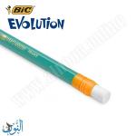 4 اقلام رصاص مع ممحاة BIC Evolution