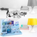 مقلمة مكتب بلاستيك عدة أجزاء