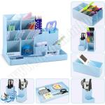 مقلمة مكتب بلاستيك عدة أجزاء