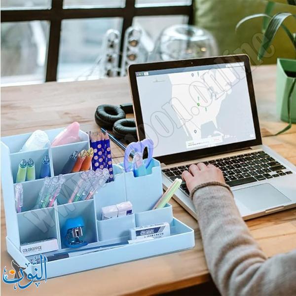 مقلمة مكتب بلاستيك عدة أجزاء