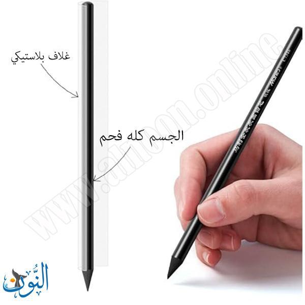 قلم فحم فني غير خشبي علبة 24 قلم للرسم والتظليل ماريس  Soft