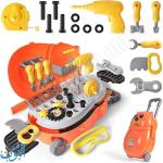 حقيبة الدب الذكي للأدوات – عربة تصليح للأطفال 29 قطعة  BOWA