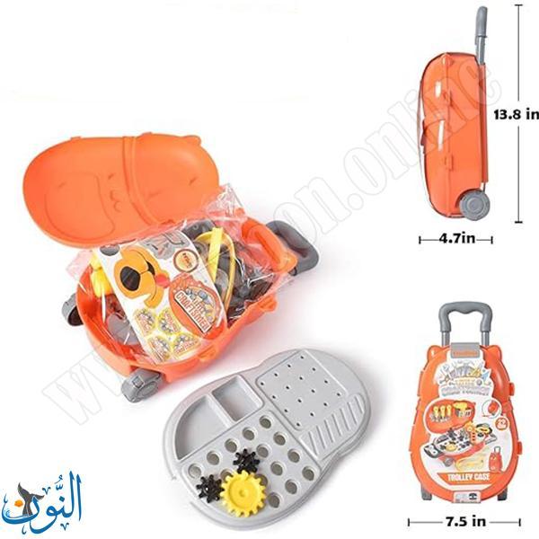 حقيبة الدب الذكي للأدوات – عربة تصليح للأطفال 29 قطعة  BOWA