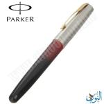 قلم حبر سائل علاقة ذهبية  PARKER FRONTIER RED BLACK