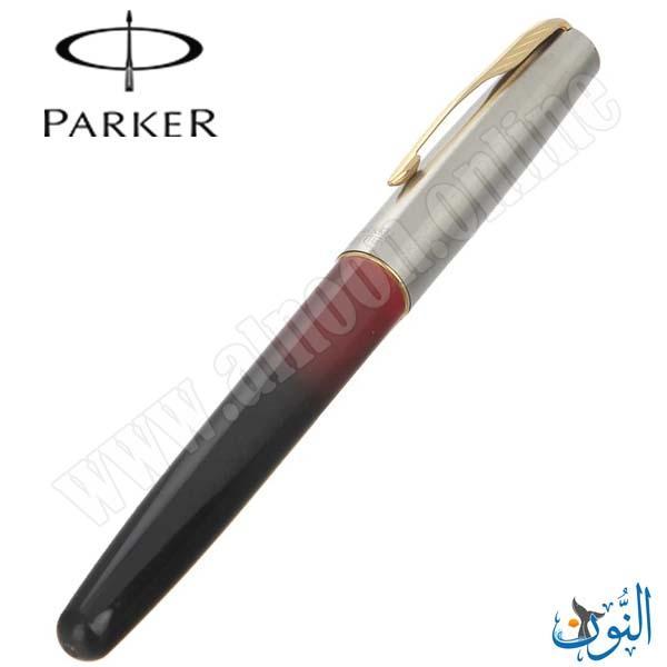 قلم حبر سائل علاقة ذهبية  PARKER FRONTIER RED BLACK