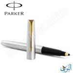 قلم حبر سائل علاقة ذهبية  PARKER FRONTIER STEEL