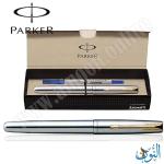 قلم حبر سائل علاقة ذهبية  PARKER FRONTIER STEEL