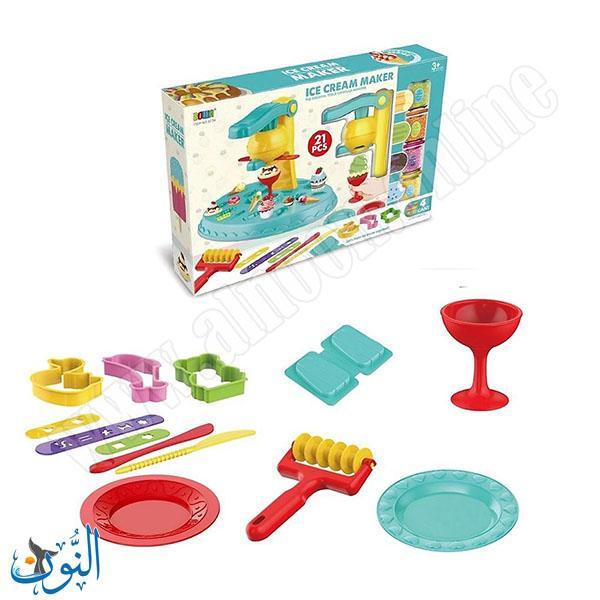 مصنع المثلجات 21 قطعة مع ملتينة BOWA