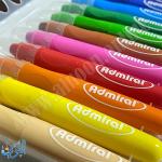 الوان شمع حريري مناسب للرسم على الوجه 12 لون Admiral